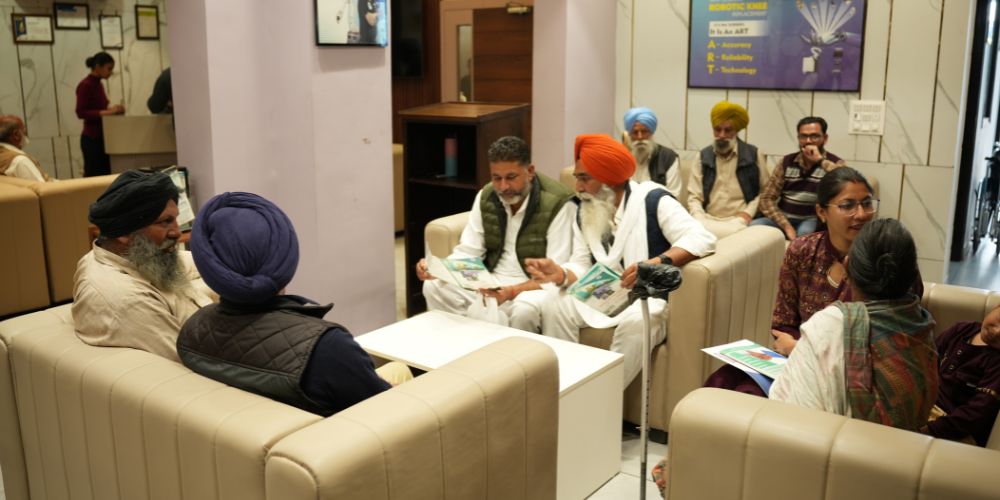 Clean & Airy Space Ensuring Patient Comfort